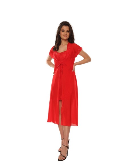 Alison peniuar szlafrok cienki długi, De Lafense 470