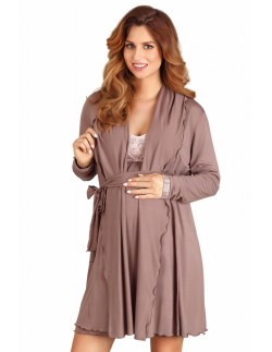 Bathrobe ladies' pregnancy Lupoline 1687