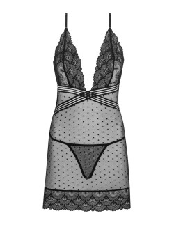 CoMiran t-shirt night with thongs black, Livia Corsetti...