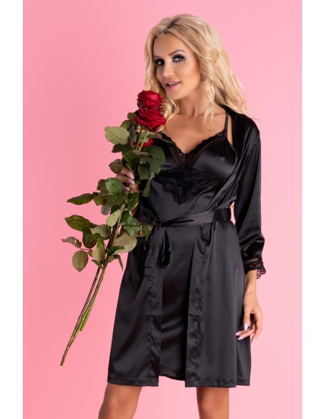 Marinsani satynowa koszulka nocna ze stringami...