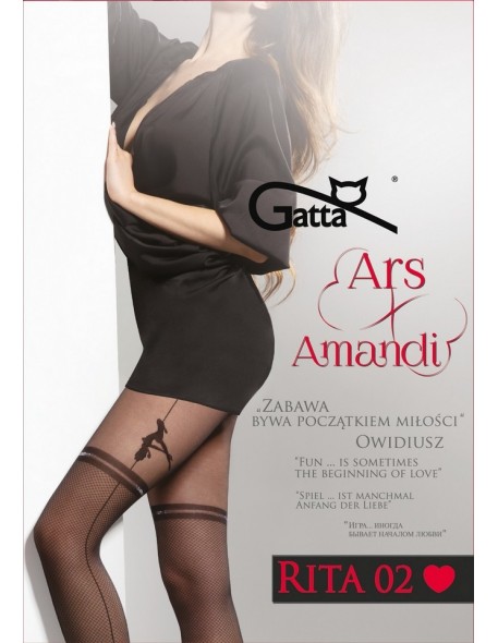 Tights patterned Gatta Rita 02 20 den