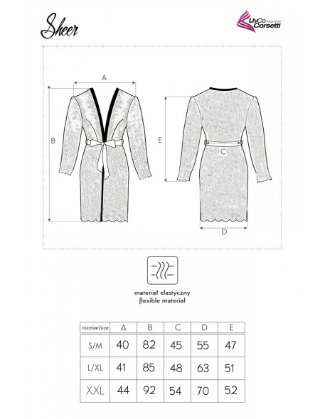 Bathrobe Sheer, Livia Corsetti