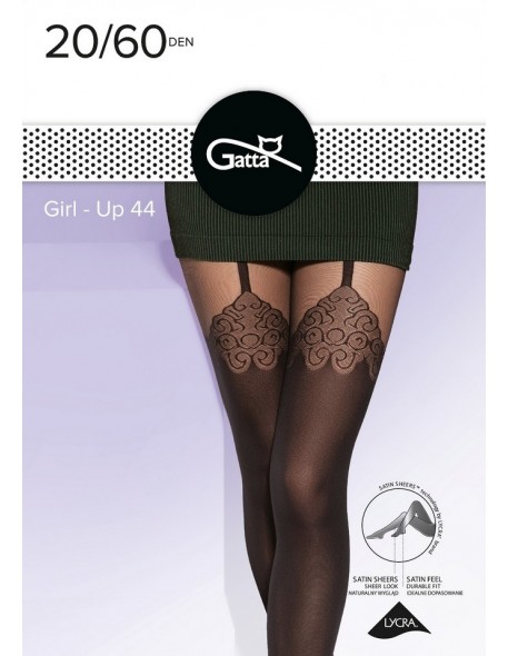 Tights patterned Gatta Girl-Up 44