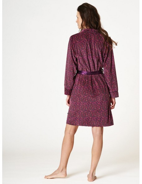 Bathrobe ladies' short thin Key LGD 640 B22