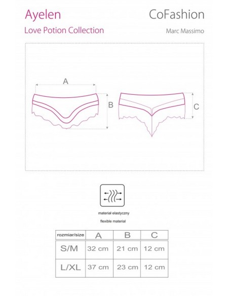 Brazyliany damskie różowe Ayelenfigi Cofashion CF 90400 