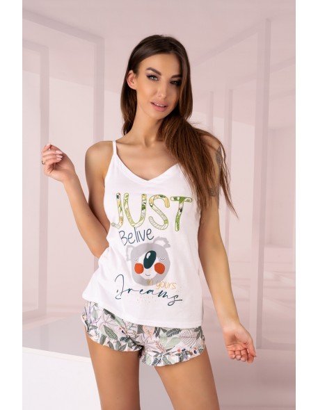 Piżama Phasco White 2413, Livia Corsetti