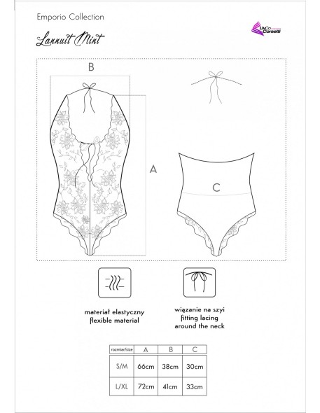 Body Lannuit Mint Emporio Collection, Livia...