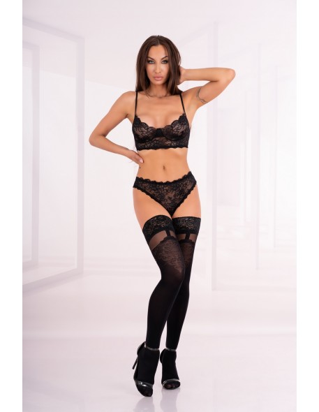 Pończochy Laida 40DEN Black, Livia Corsetti