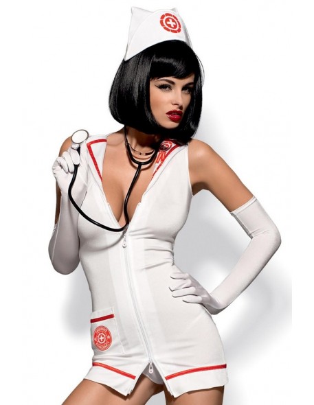 Emergency dress + stetoskop sexy costume, Obsessive