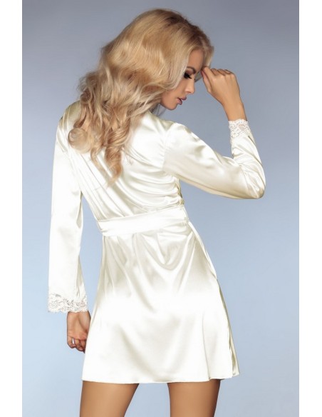 Jacqueline set t-shirt + bathrobe + briefs ecru, Livia Corsetti lc 90249