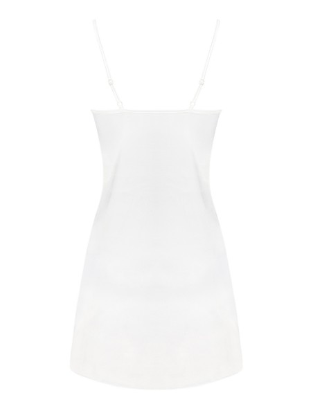 Jacqueline komplet koszulka + szlafrok + figi ecru, Livia Corsetti lc 90249 