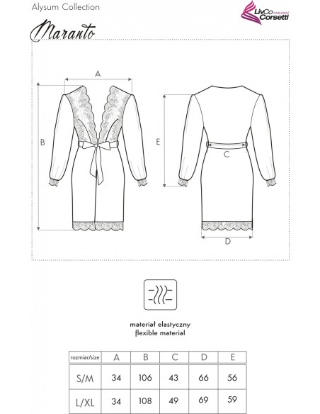 Bathrobe Maranto LC 90596 Alysum Collection, Livia Corsetti