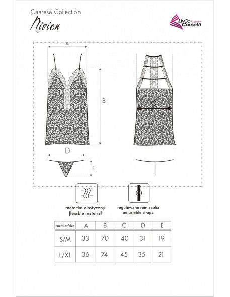 T-shirt Nivien LC 90600 Caarasa Collection,...