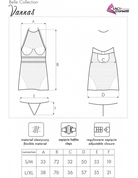 T-shirt Vannas LC 90609 Est Belle Collection,...