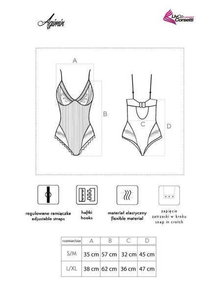 Body Agimin LC 90615 Dahila Collection, Livia...