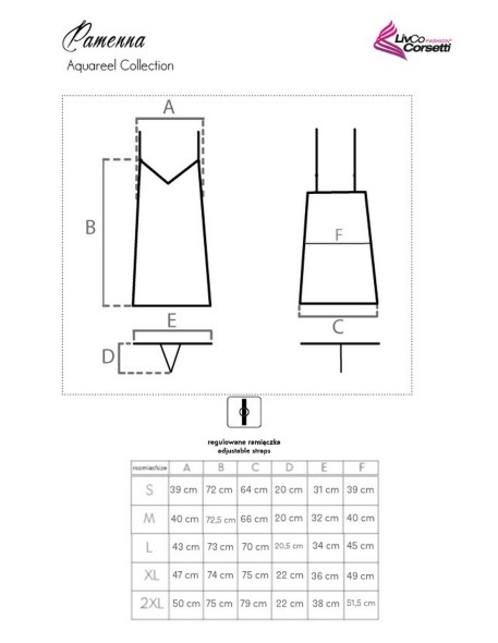 Koszulka Pamenna Aquareel Collection, Livia...