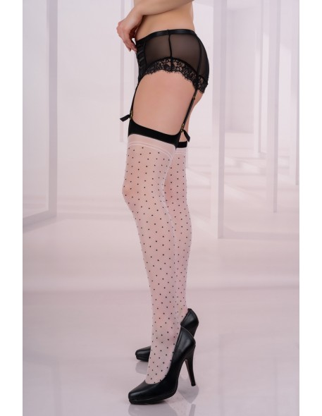 Stockings Tarini 20 DEN White, Livia Corsetti