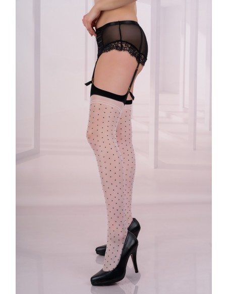 Stockings Tarini 20 DEN White, Livia Corsetti