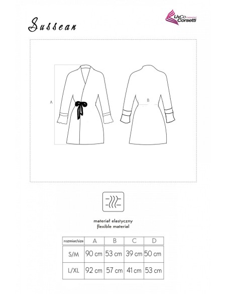 Szlafrok Sussean Cllaret Collection, Livia Corsetti