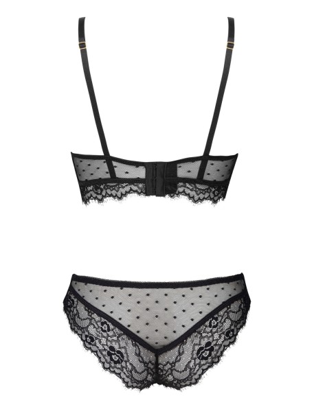 Zmysłowy komplet Pine Black, Livia Corsetti