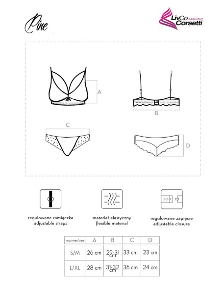 Sensual set Pine Black, Livia Corsetti