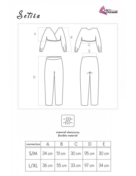Zmysłowy komplet setisa, Livia Corsetti