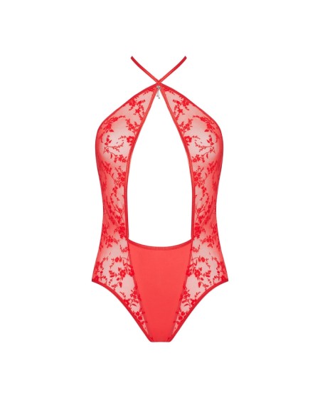 Body lace red Anthea Beauty Night Fashion