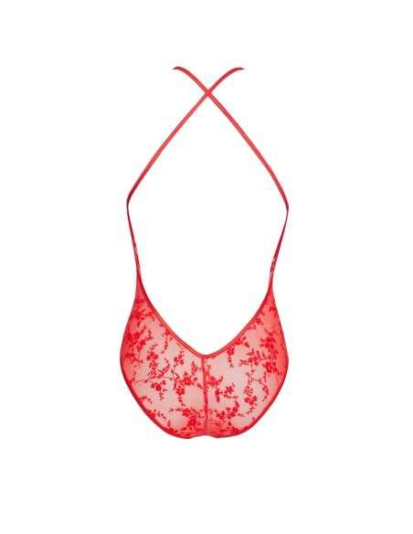 Body lace red Anthea Beauty Night Fashion