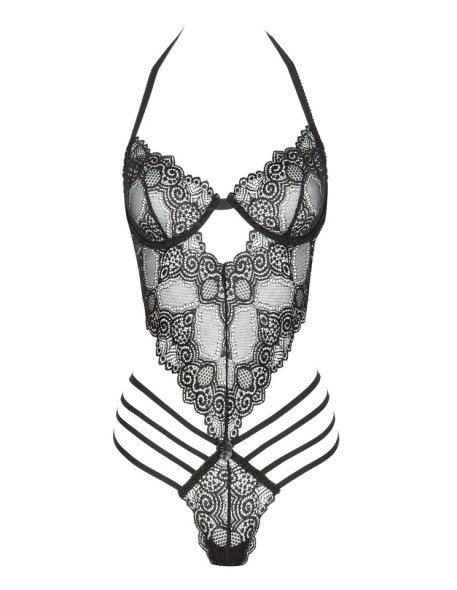 Czarne body koronkowe Denver Beauty Night Fashion