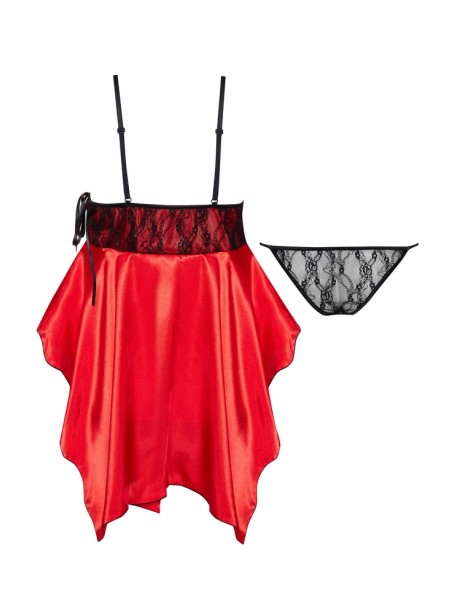 Satin t-shirt camisole red Julieta Beauty Night...