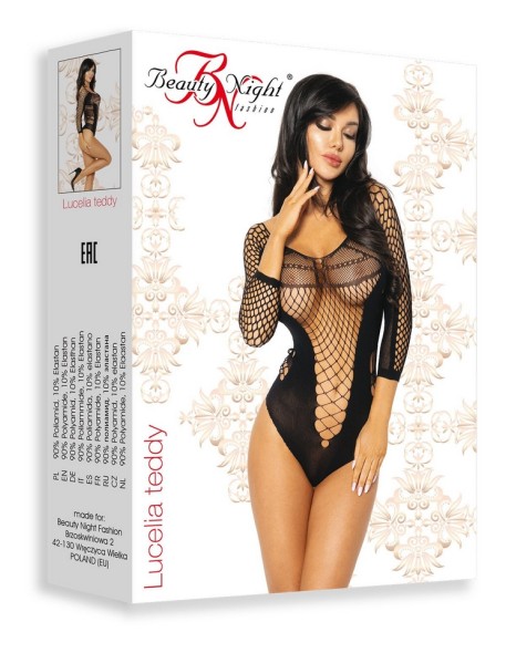 Siateczkowe body damskie Lucelia Beauty Night...