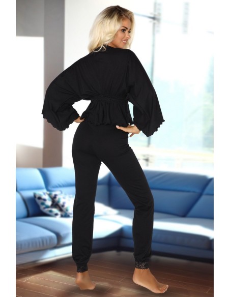 Pajamas women's black Margot Beauty Night Fashion