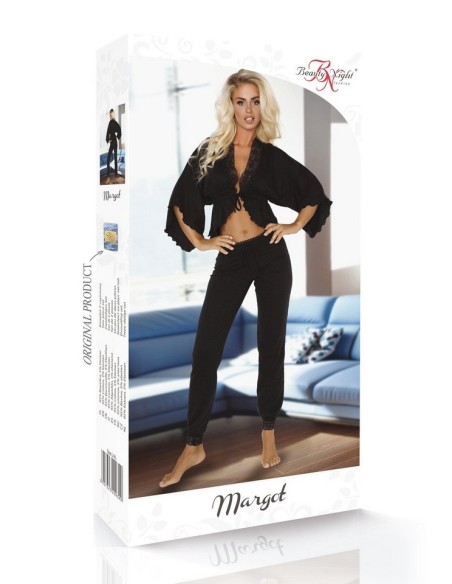 Pajamas women's black Margot Beauty Night Fashion