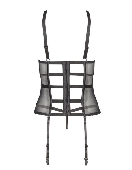 Czarny gorset damski Monica Beauty Night Fashion