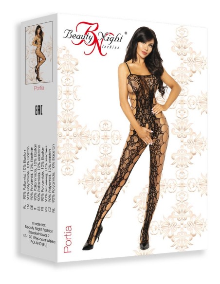 Siateczkowe bodystocking Portia Beauty Night Fashion