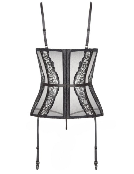 Corset bieliźniany black Ravenna Beauty Night...