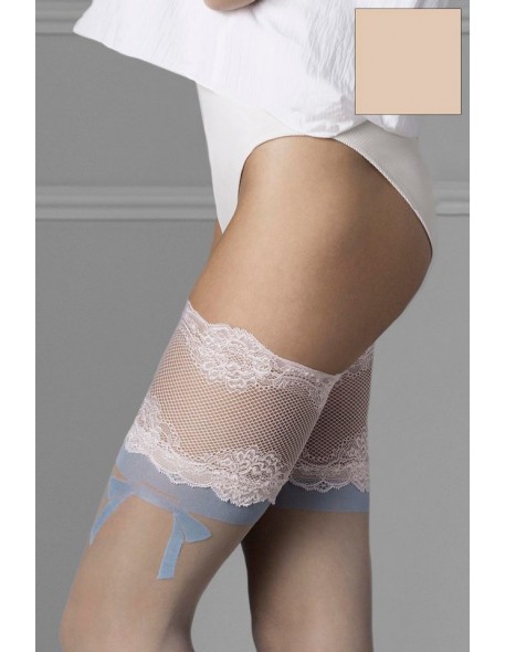 The one 20 den stockings self-supporting, Fiore
