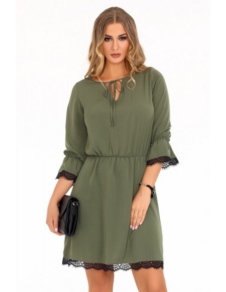 Sukienka shanice khaki 85495 Merribel