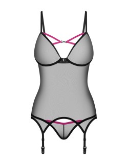 Seksowny corset and thongs Novenes Obsessive 2