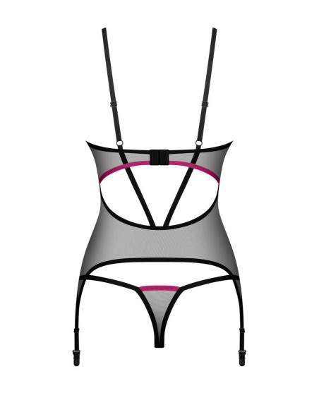 Seksowny corset and thongs Novenes Obsessive