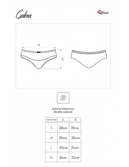 Galena figi damskie białe, Livia Corsetti lc 6056 