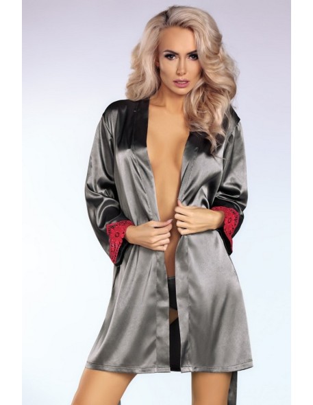 Platinum-red set t-shirt + bathrobe + briefs,...