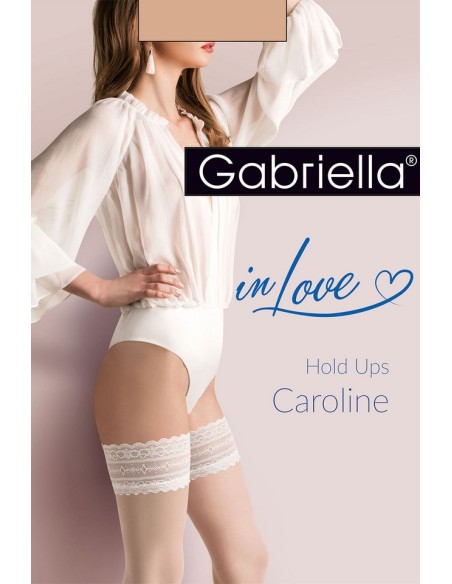 Stockings self-supporting Gabriella Caroline code 475