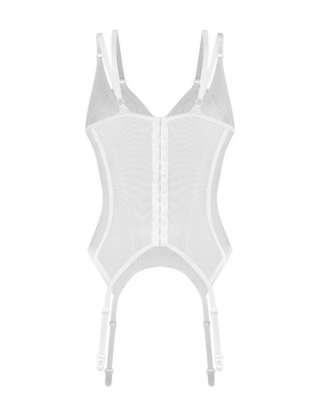 Arrowel corset white Obsessive