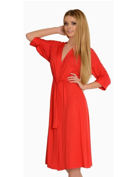 Visa bathrobe ladies' long 3xl-4xl, De Lafense 892