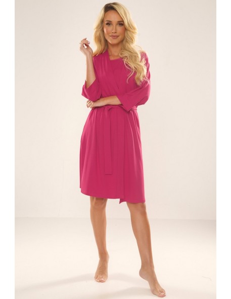 Visa szlafrok damski krótki, De Lafense 871