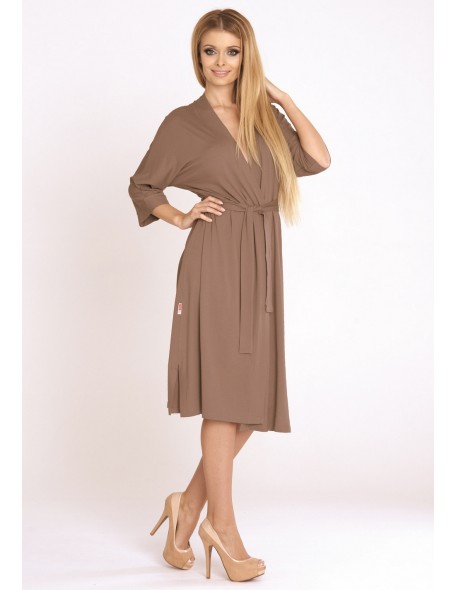 Visa bathrobe ladies' long, De Lafense 942