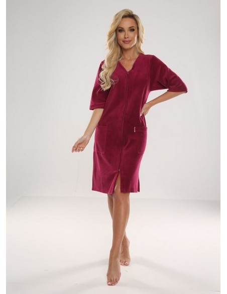 Podomka welur zipper m-4xl, De Lafense 431