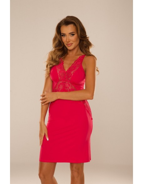 Agnes shirt night women's short szerokie strap,...