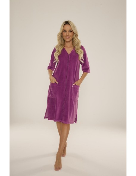 Podomka welur zipper m-4xl, De Lafense 431